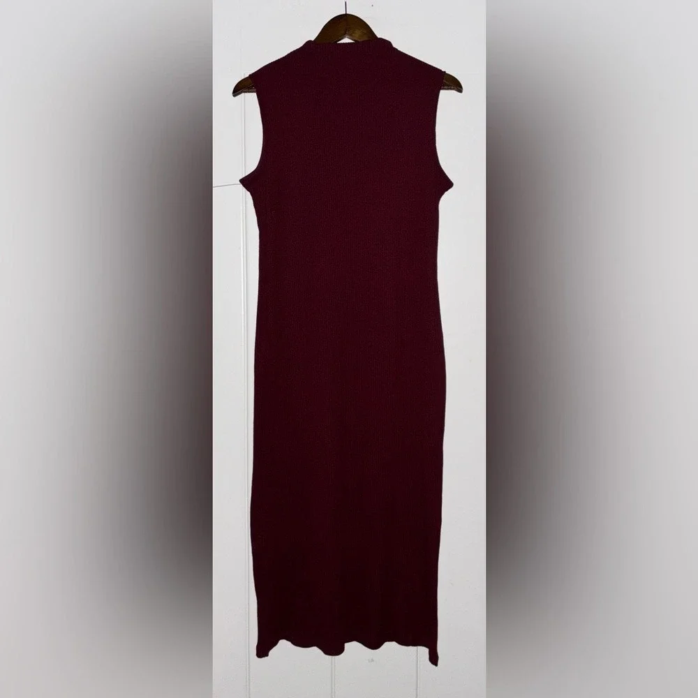 Amour Vert Luxe Paris Bodycon Rib Midi Dress Women L‎ Career Office Wear NEW